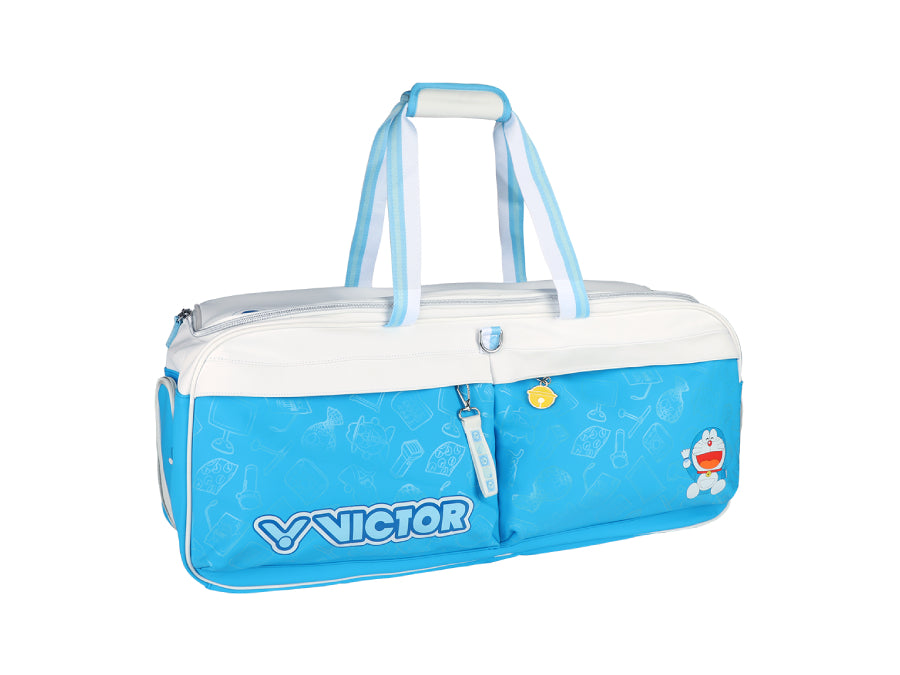 Victor x Doraemon BR5635DRM AF Rectangular bag (White/Hawaiian Blue)