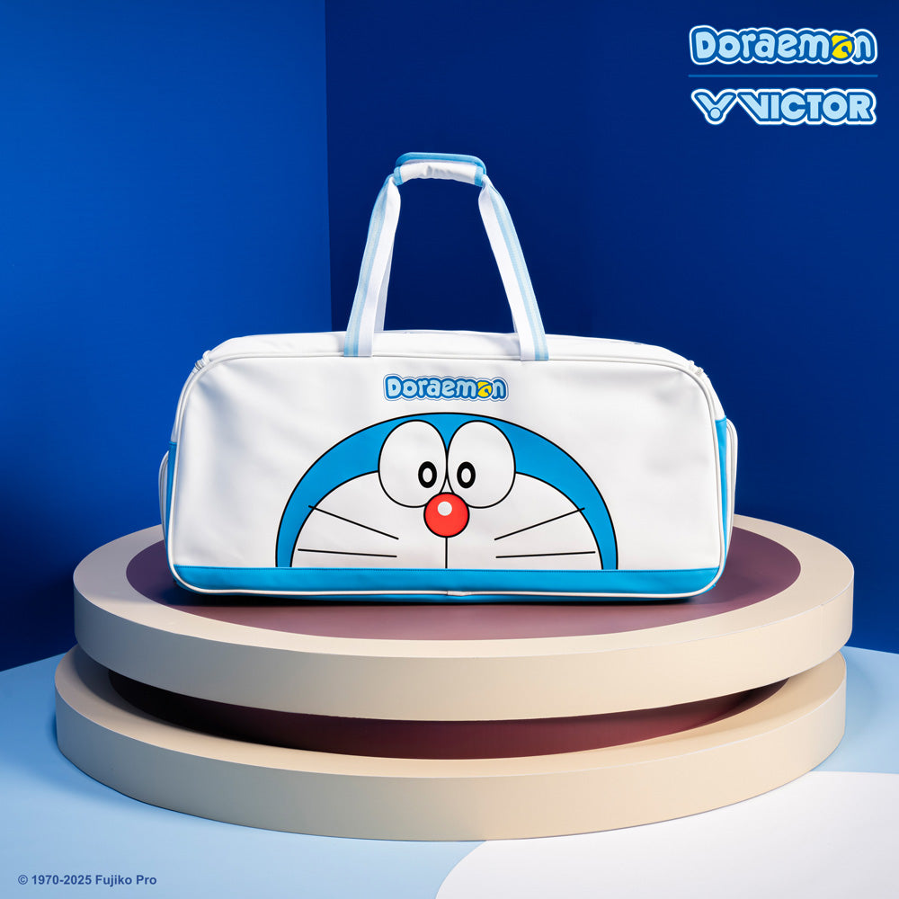 Victor x Doraemon BR5635DRM AF Rectangular bag (White/Hawaiian Blue)
