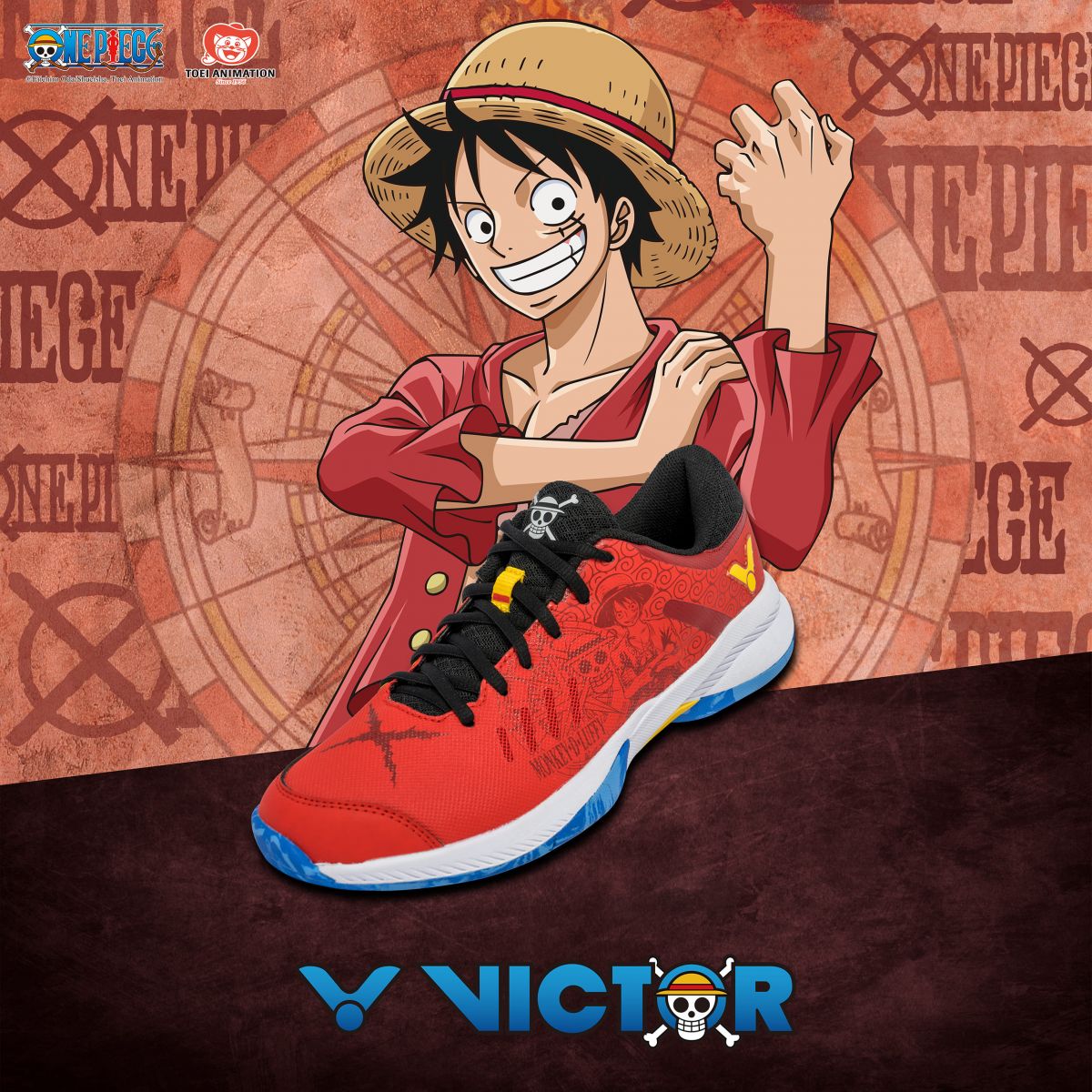 Victor OnePiece Shoe (Luffy)
