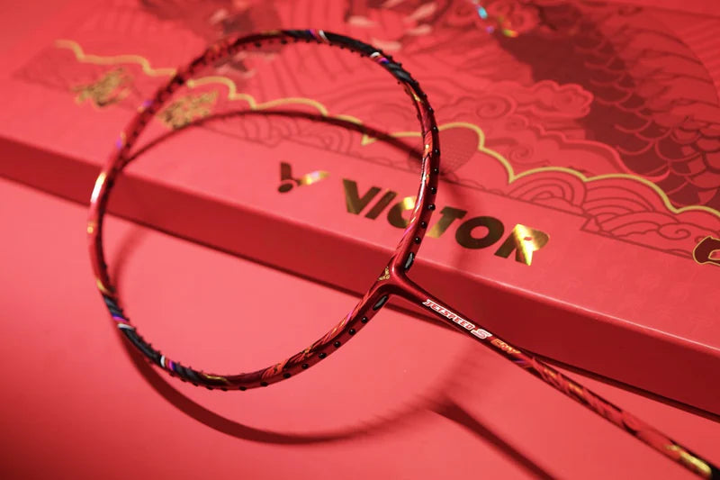 Victor Chinese New Year Jetspeed Gift Box Set Unstrung Badminton Racket