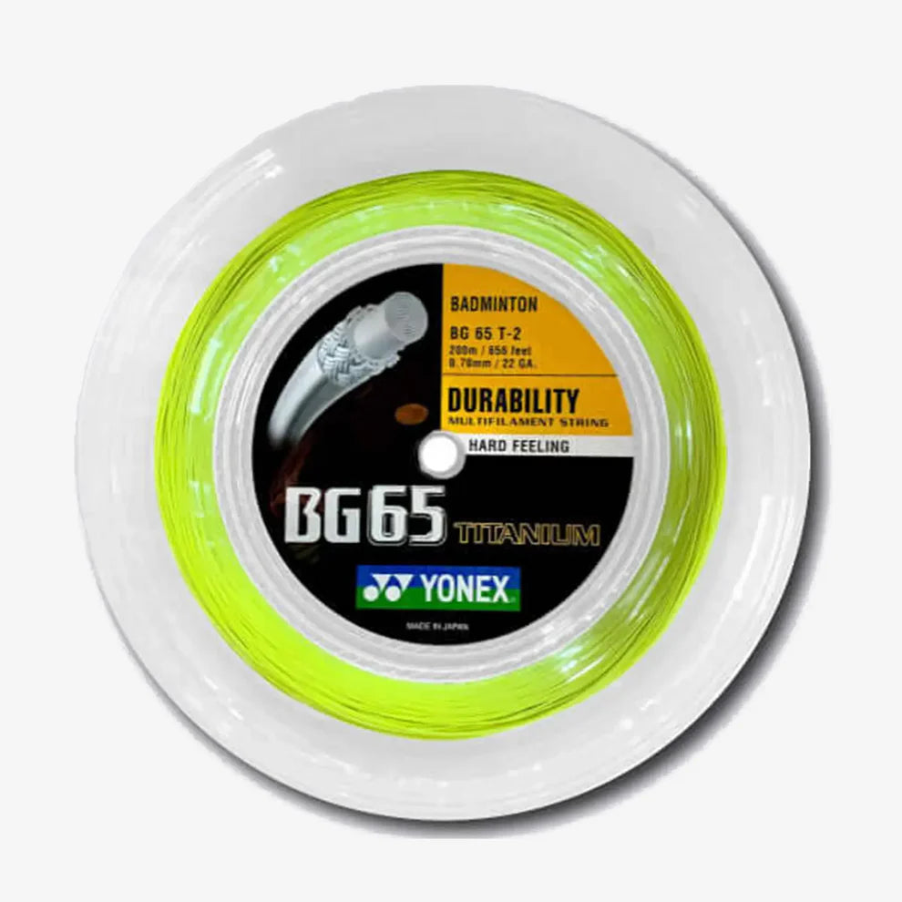 Yonex BG65 Titanium String Reel (200M)