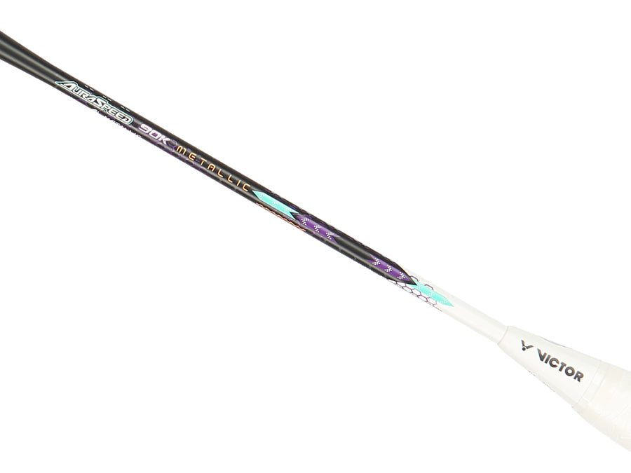 Victor Auraspeed 90K Metallic Unstrung Badminton Racket