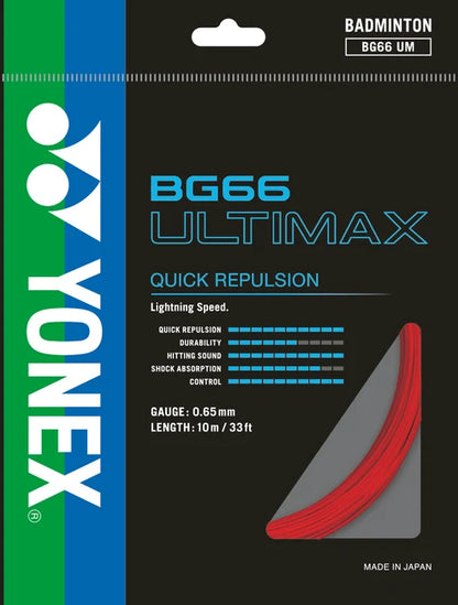 Yonex BG66 Ultimax (Pack)
