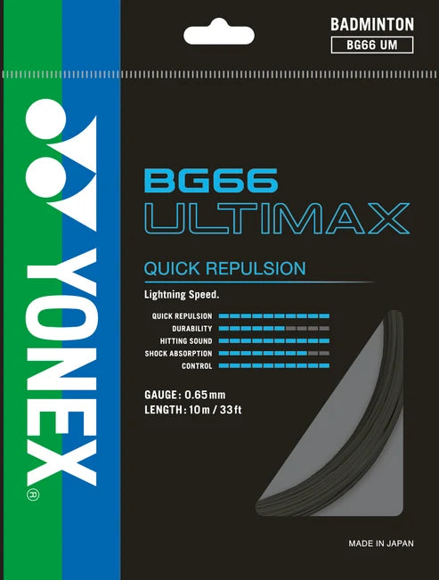 Yonex BG66 Ultimax (Pack)
