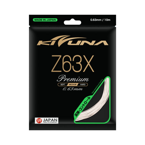 Kizuna Z63X Premium Badminton String (Pack)