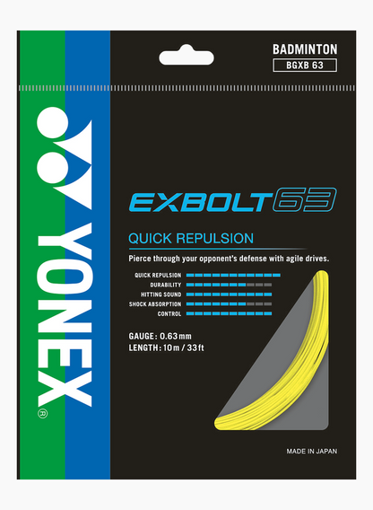 Yonex Exbolt 63 (Pack)