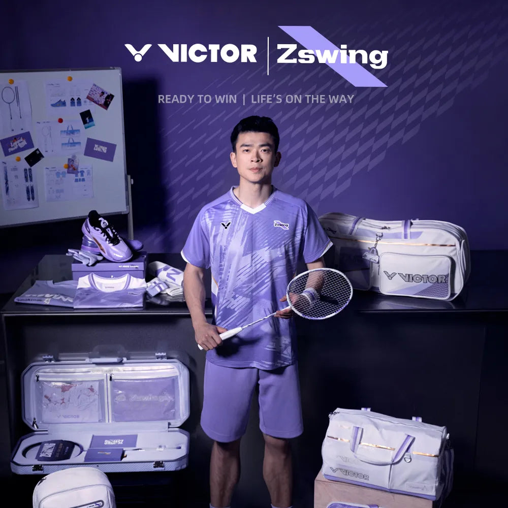 VICTOR x ZSW 2.0 Collection Rackets DriveX 12 ZSW J Untrung Badminton Racket