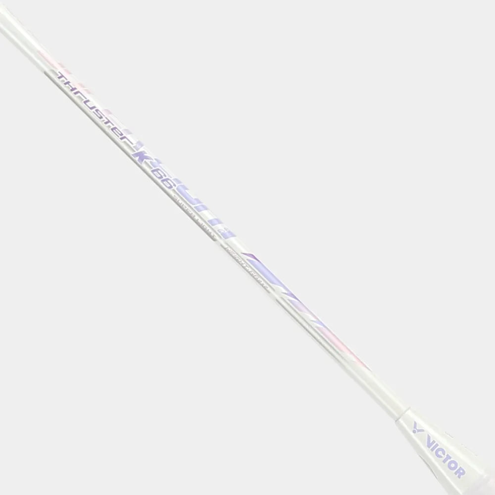 Victor Thruster K 66 AJ Strung Badminton Racket