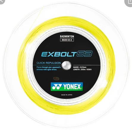 Yonex Exbolt 63 String Reel (200M)