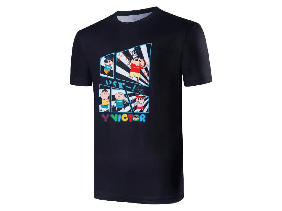 Victor X Crayon ShinChan T-Shirt T-404CS C (Unisex)